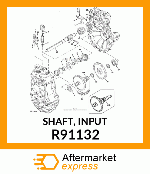 Shaft R91132