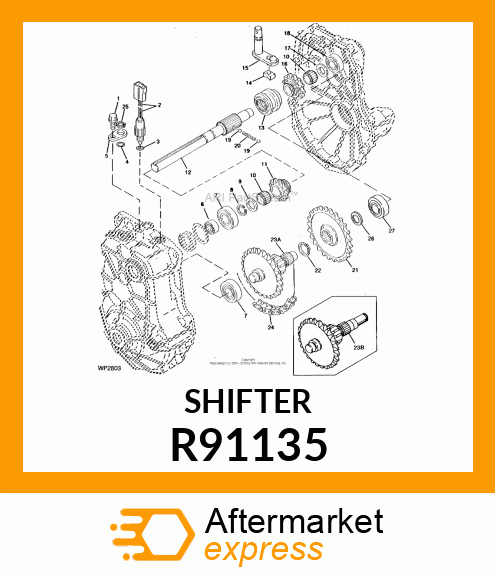 SHIFTER R91135