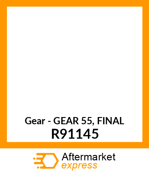 Gear - GEAR 55, FINAL R91145