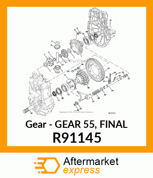 Gear - GEAR 55, FINAL R91145