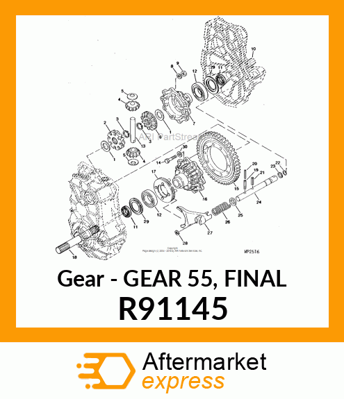 Gear - GEAR 55, FINAL R91145