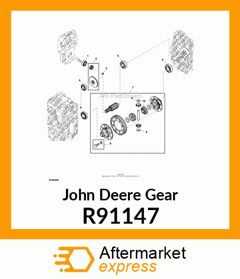 GEAR (R. DIFF.) R91147