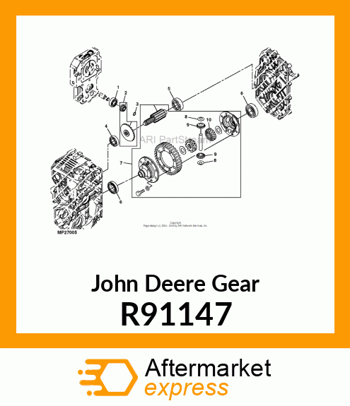 GEAR (R. DIFF.) R91147