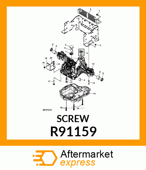 TAPPING SCREW 8 X 30 R91159