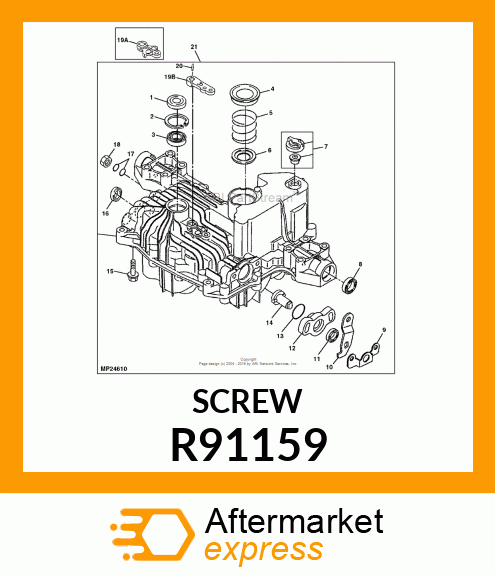 TAPPING SCREW 8 X 30 R91159