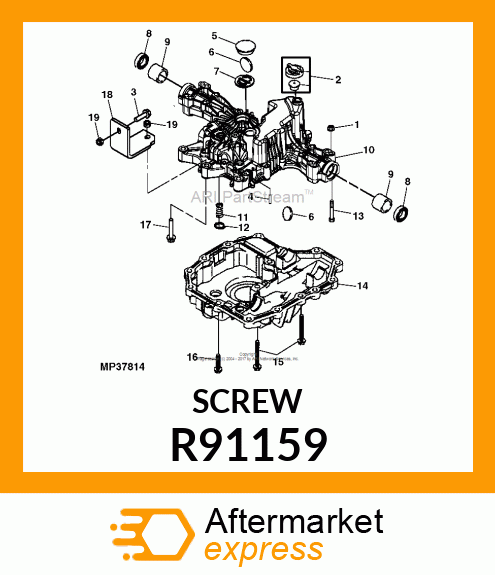 TAPPING SCREW 8 X 30 R91159