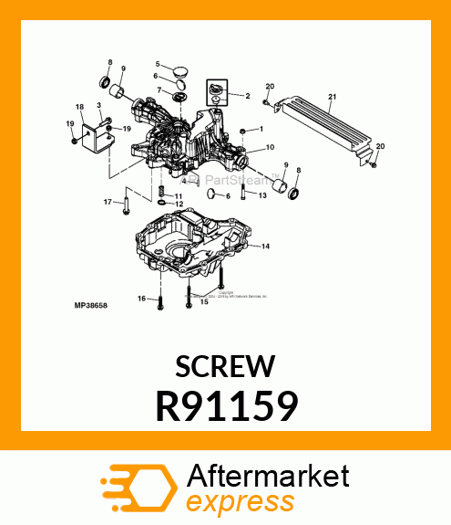 TAPPING SCREW 8 X 30 R91159