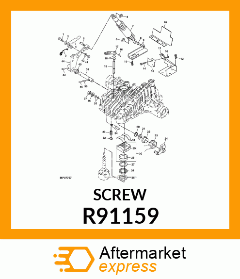 TAPPING SCREW 8 X 30 R91159