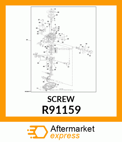 TAPPING SCREW 8 X 30 R91159