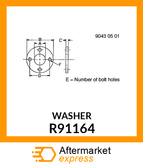 WASHER R91164