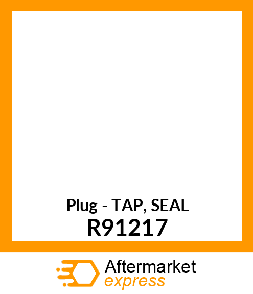 Plug - TAP, SEAL R91217