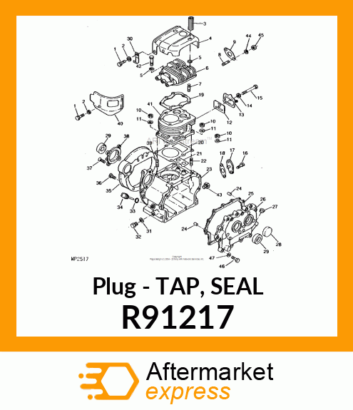 Plug - TAP, SEAL R91217