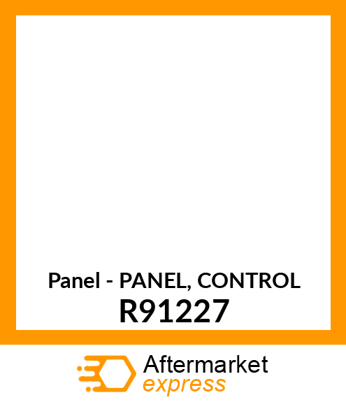 Panel - PANEL, CONTROL R91227