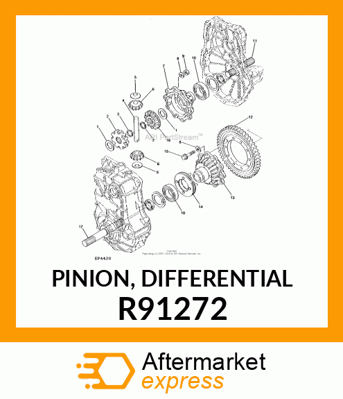 PINION, DIFFERENTIAL R91272