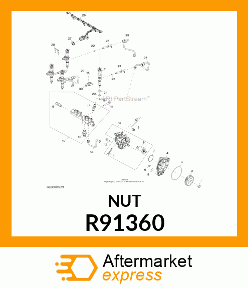 NUT R91360