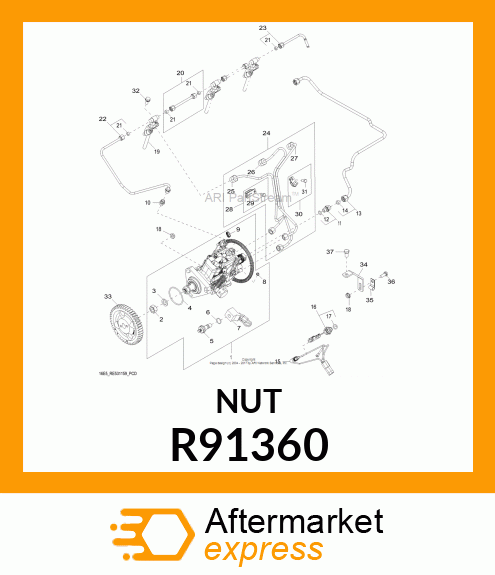 NUT R91360