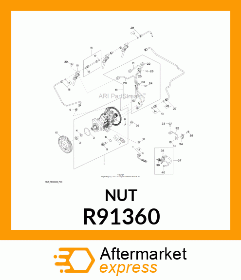 NUT R91360