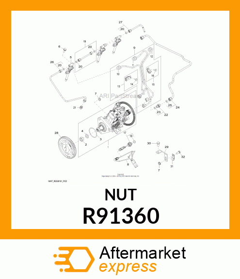 NUT R91360