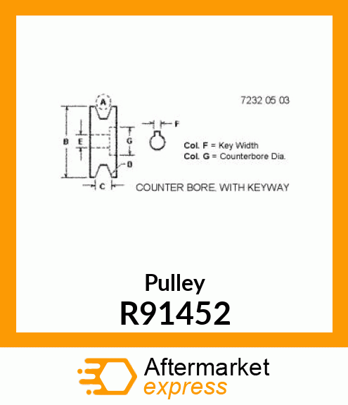 Pulley R91452