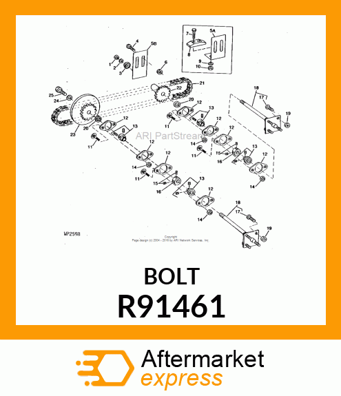 SCREW, SPECIAL HEX R91461