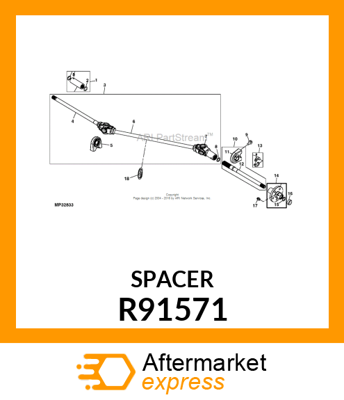 SPACER R91571