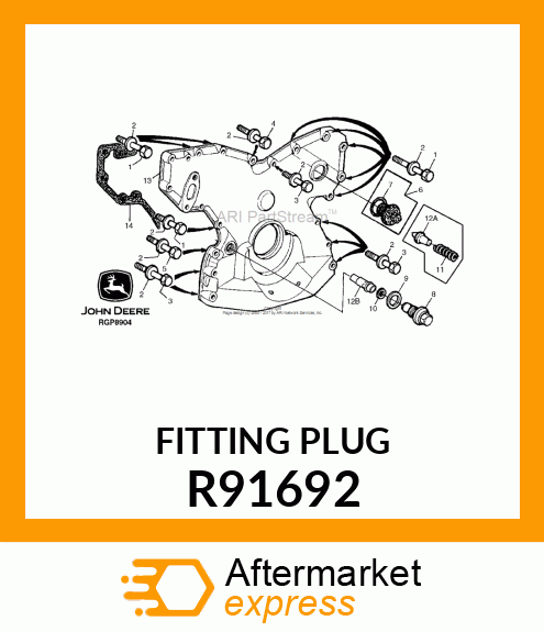 FITTING PLUG R91692