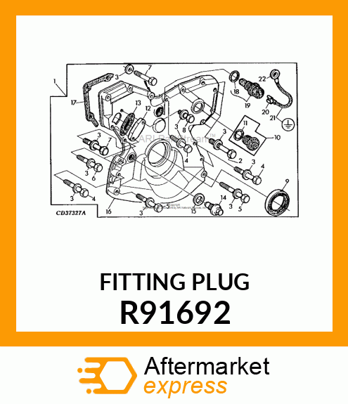 FITTING PLUG R91692