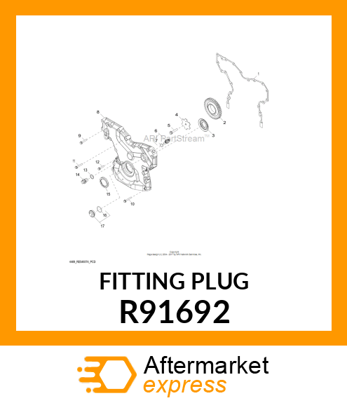 FITTING PLUG R91692