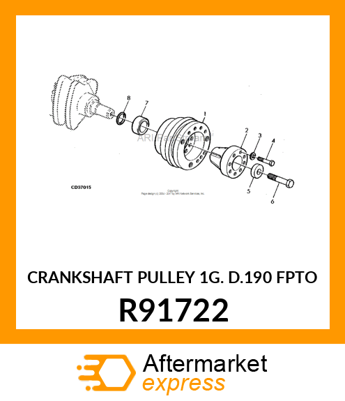 Pulley R91722