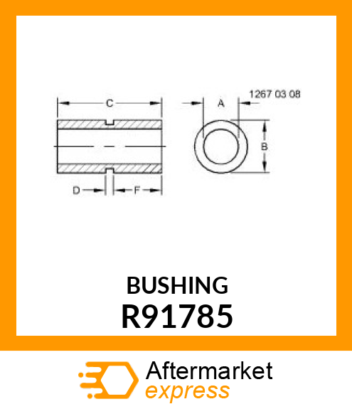 BUSHING R91785