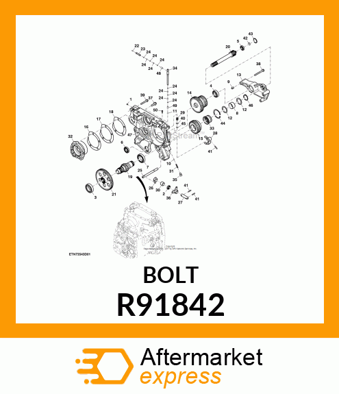 SCREW, HEX SOCKET HEAD, SPECIAL R91842