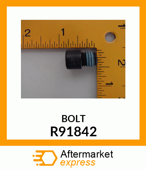 SCREW, HEX SOCKET HEAD, SPECIAL R91842