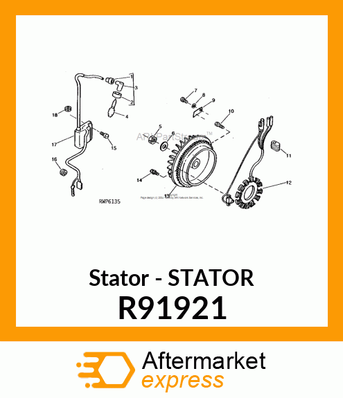 Stator - STATOR R91921