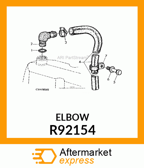 ELBOW FITTING R92154