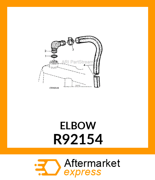 ELBOW FITTING R92154