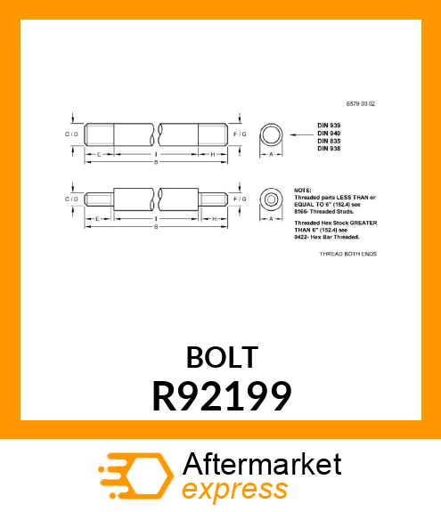 BOLT R92199