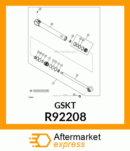 RING, SEAL R92208