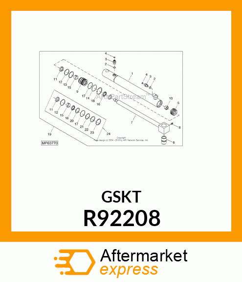 RING, SEAL R92208