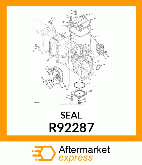 RING, SEAL 25 R92287