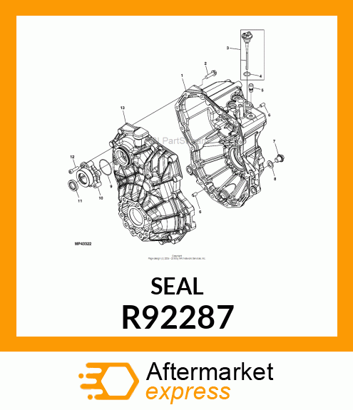 RING, SEAL 25 R92287