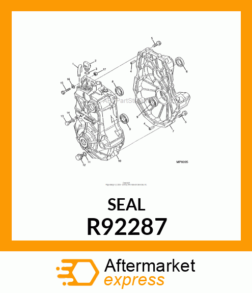 RING, SEAL 25 R92287