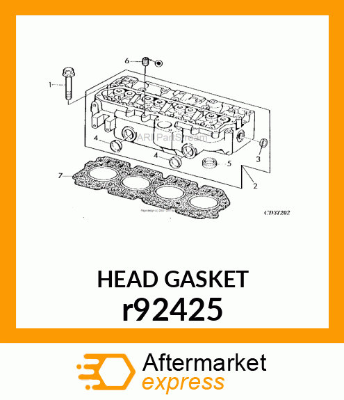 GASKET,CYLINDER HEAD r92425