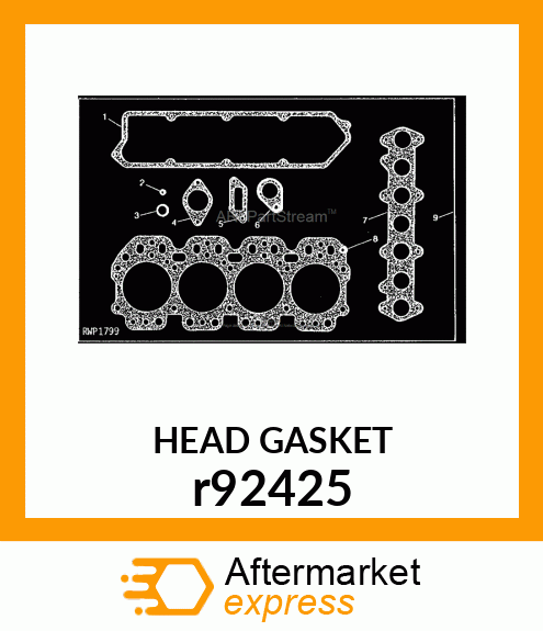 GASKET,CYLINDER HEAD r92425