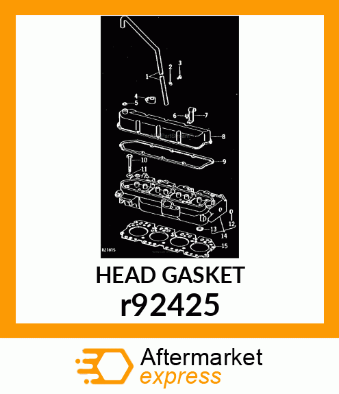 GASKET,CYLINDER HEAD r92425