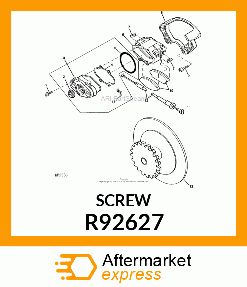 SCREW, SOCKET LOCKING R92627