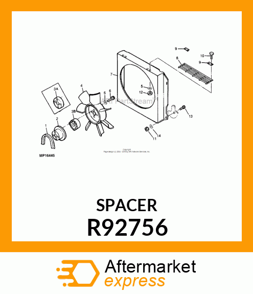 SPACER R92756