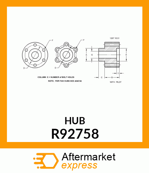 HUB R92758