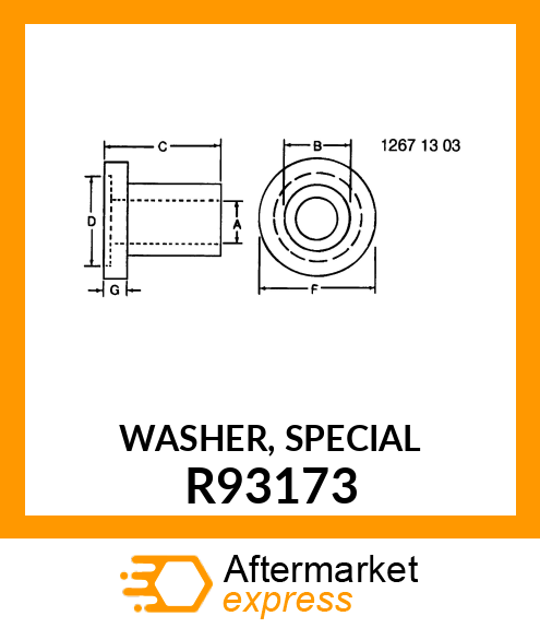 WASHER, SPECIAL R93173