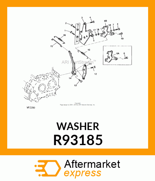 Washer R93185