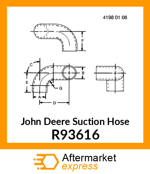 SUCTION HOSE R93616